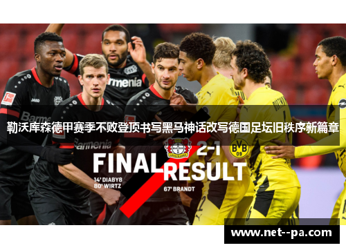 勒沃库森德甲赛季不败登顶书写黑马神话改写德国足坛旧秩序新篇章